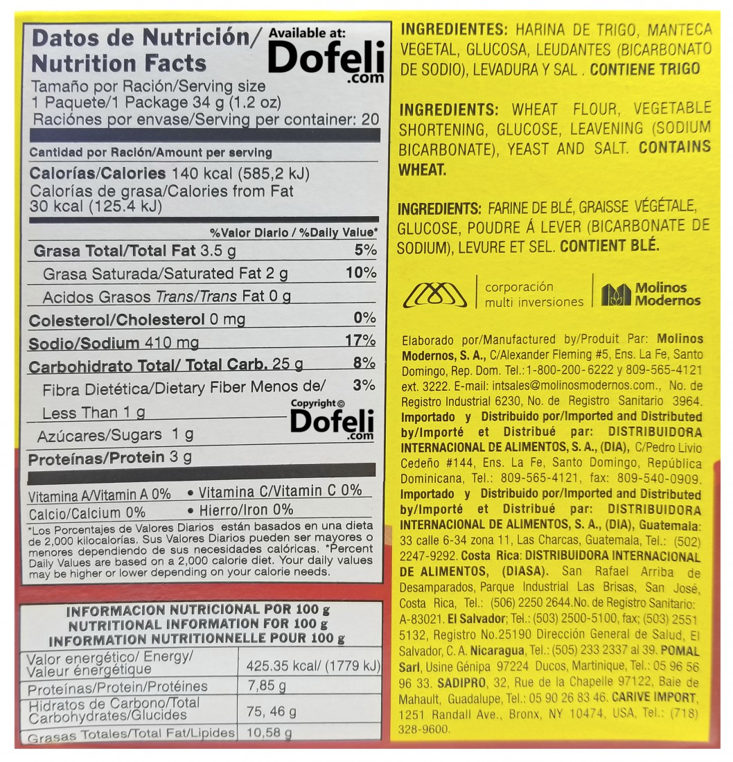 Dominican soda crackers by Hatuey with light salty taste and crisp texture, popular nationwide.